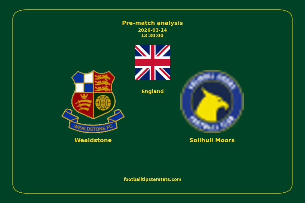 Pre-match analysis: Wealdstone vs Solihull Moors on 2026-03-14